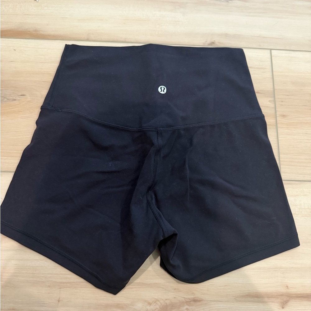 lululemon athletica Women's Align Black Biker Shorts